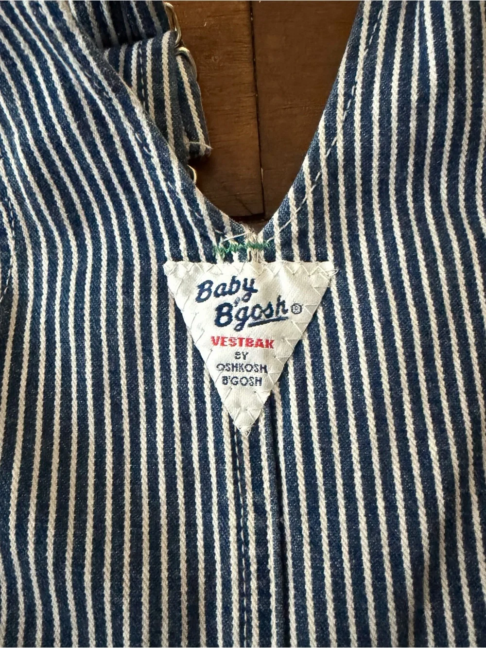Vintage USA OshKosh B'gosh Engineer Stripe Overalls